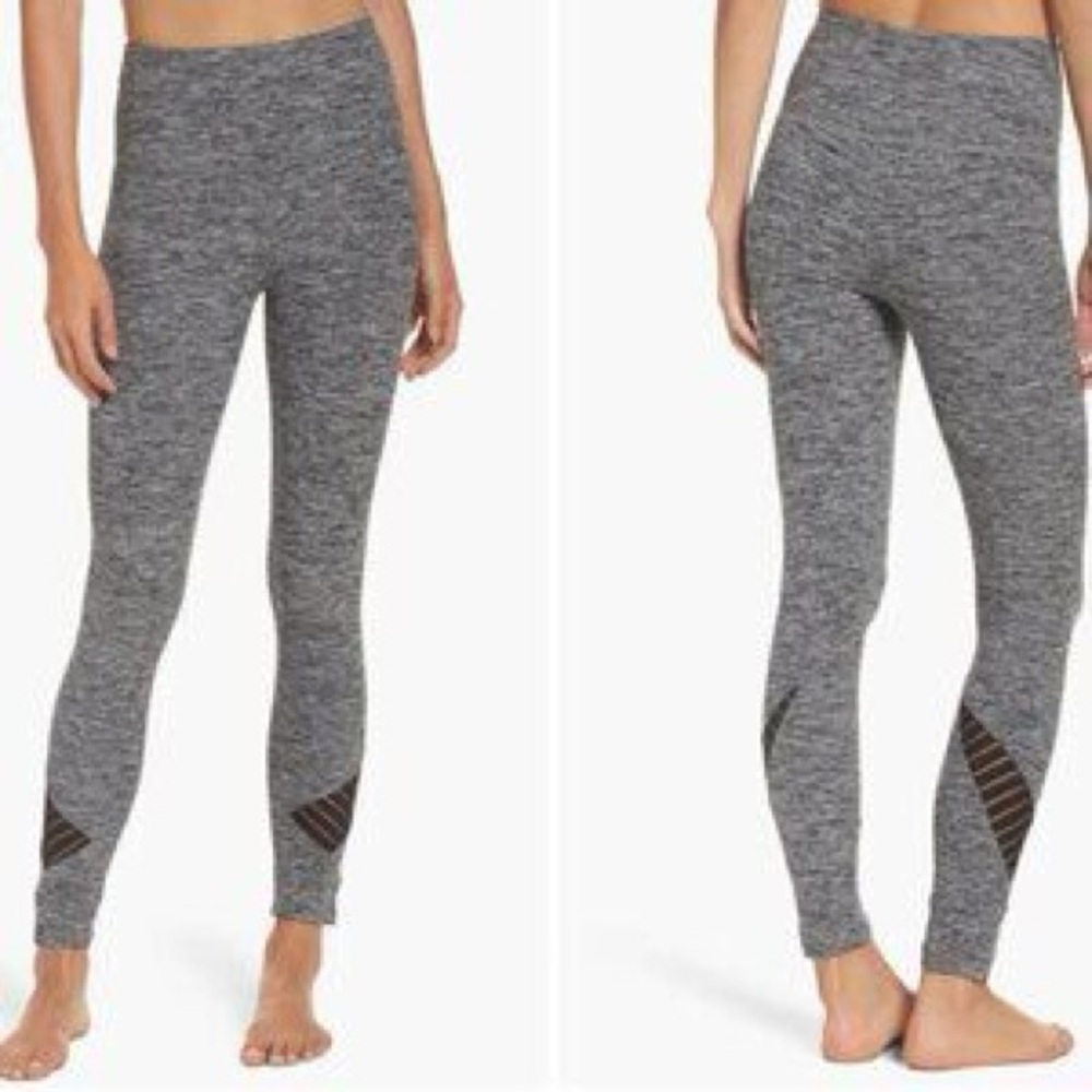 Beyond Yoga Vitality Spacedye High Waist Midi‎ Leggings | S | Darkest Night